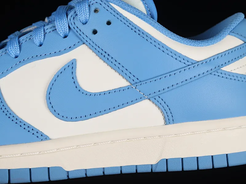 All categories Nk SB Dunk series Nk SB Dunk Low low-top sneakers M version pure original Nk Dunk Low SB dunk series North Carolina blue top layer low-top casual sports skateboard shoes DD1503-100